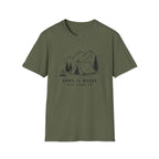"Home Is Where You Park It" Tent Mountain T-Shirt