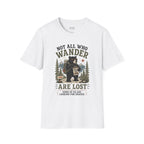 'Not All Who Wander Are Lost' Bear T-Shirt