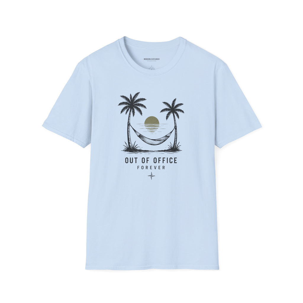 "Out of Office Forever" Sunset Graphic