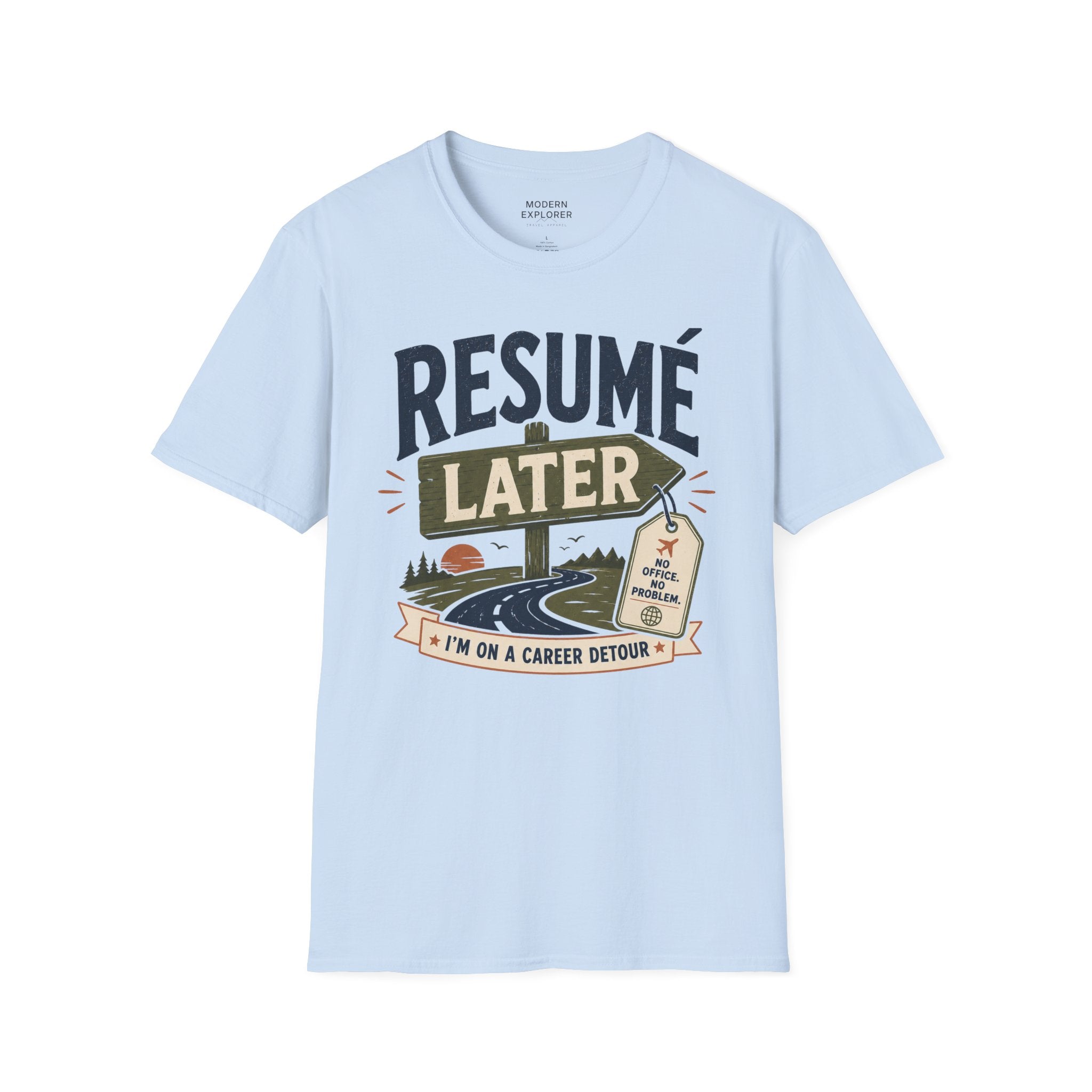 Resume Later Graphic Tee