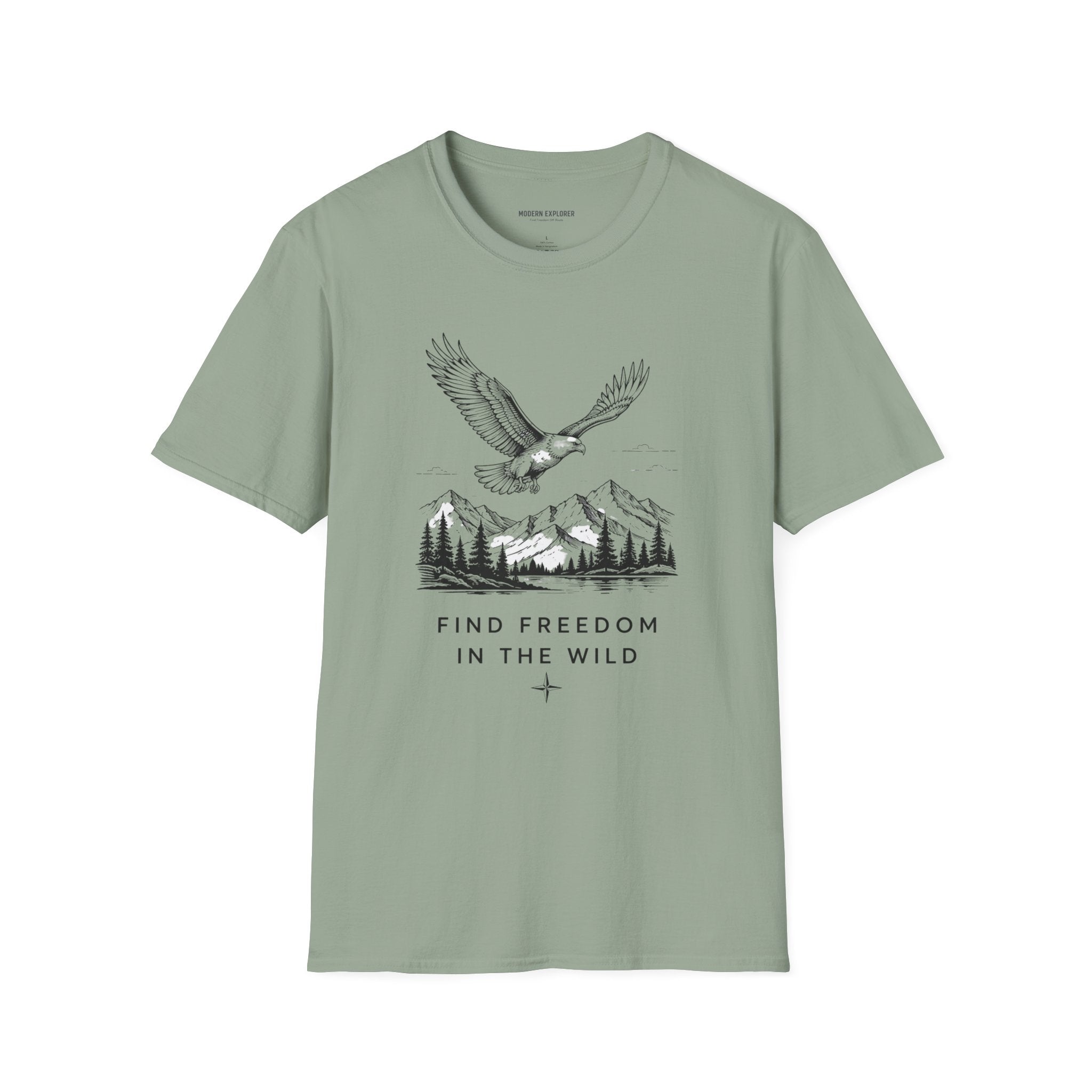 "Find Freedom in the Wild" Outdoor Graphic Tee