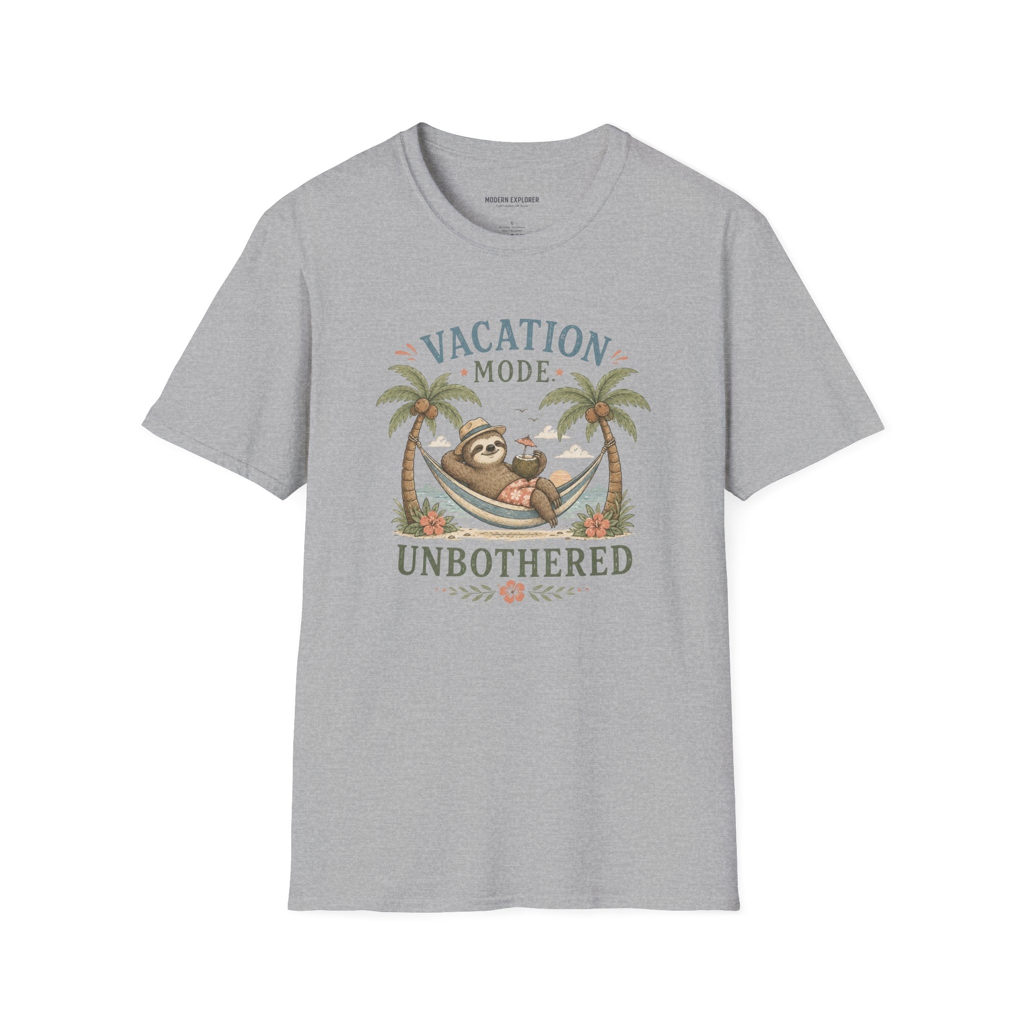 'Vacation Mode, Unbothered' Tree Graphic