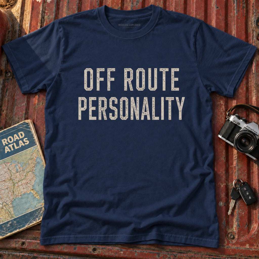 'Off Route Personality' Tee