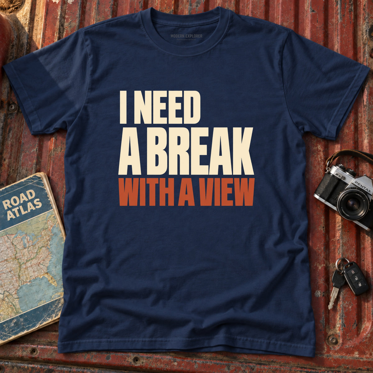 I Need a Break With a View Tee