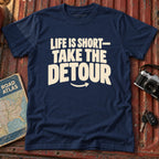 'Life is Short, Take the Detour' Adventure Tee