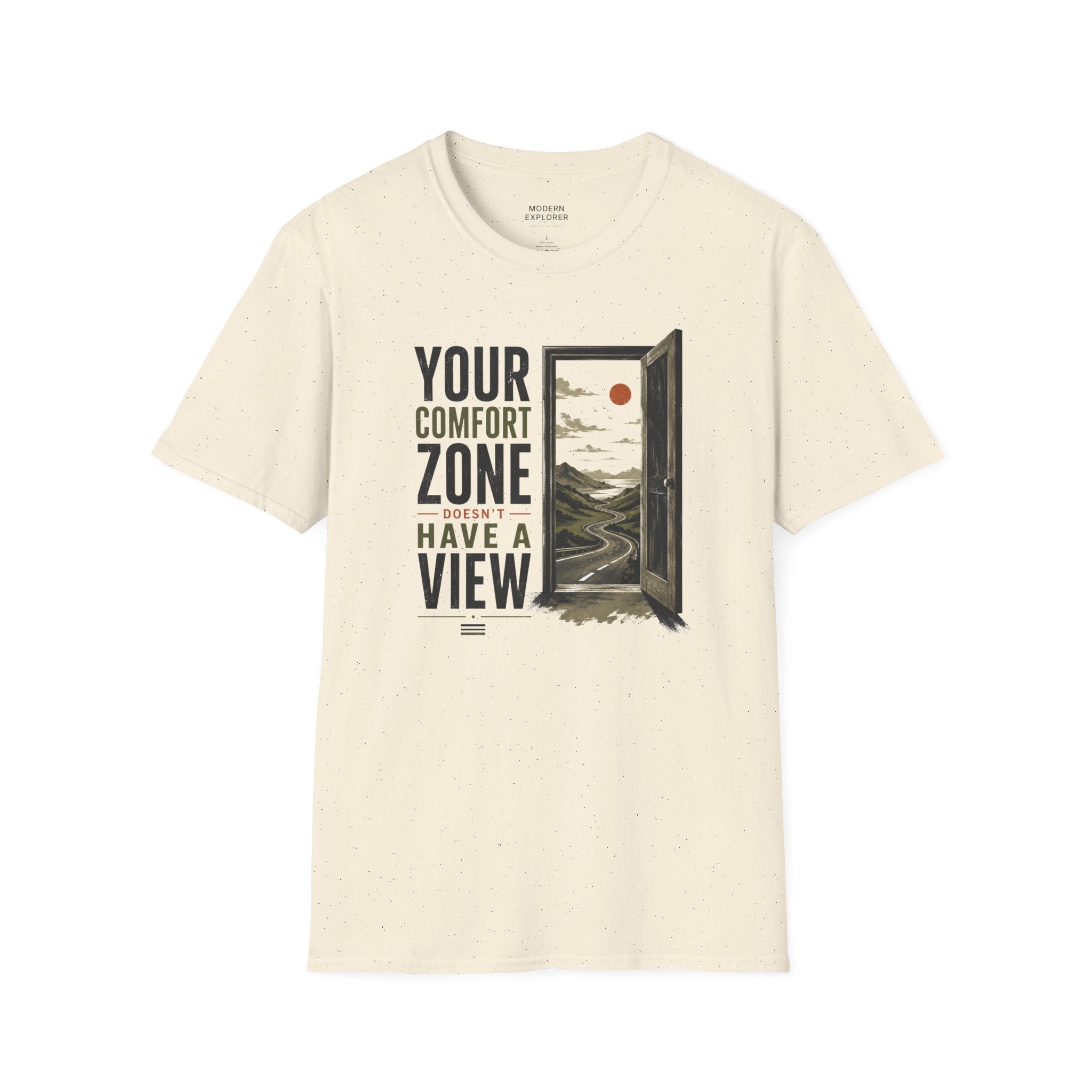 “Your Comfort Zone Doesn’t Have a View” Adventure Tee