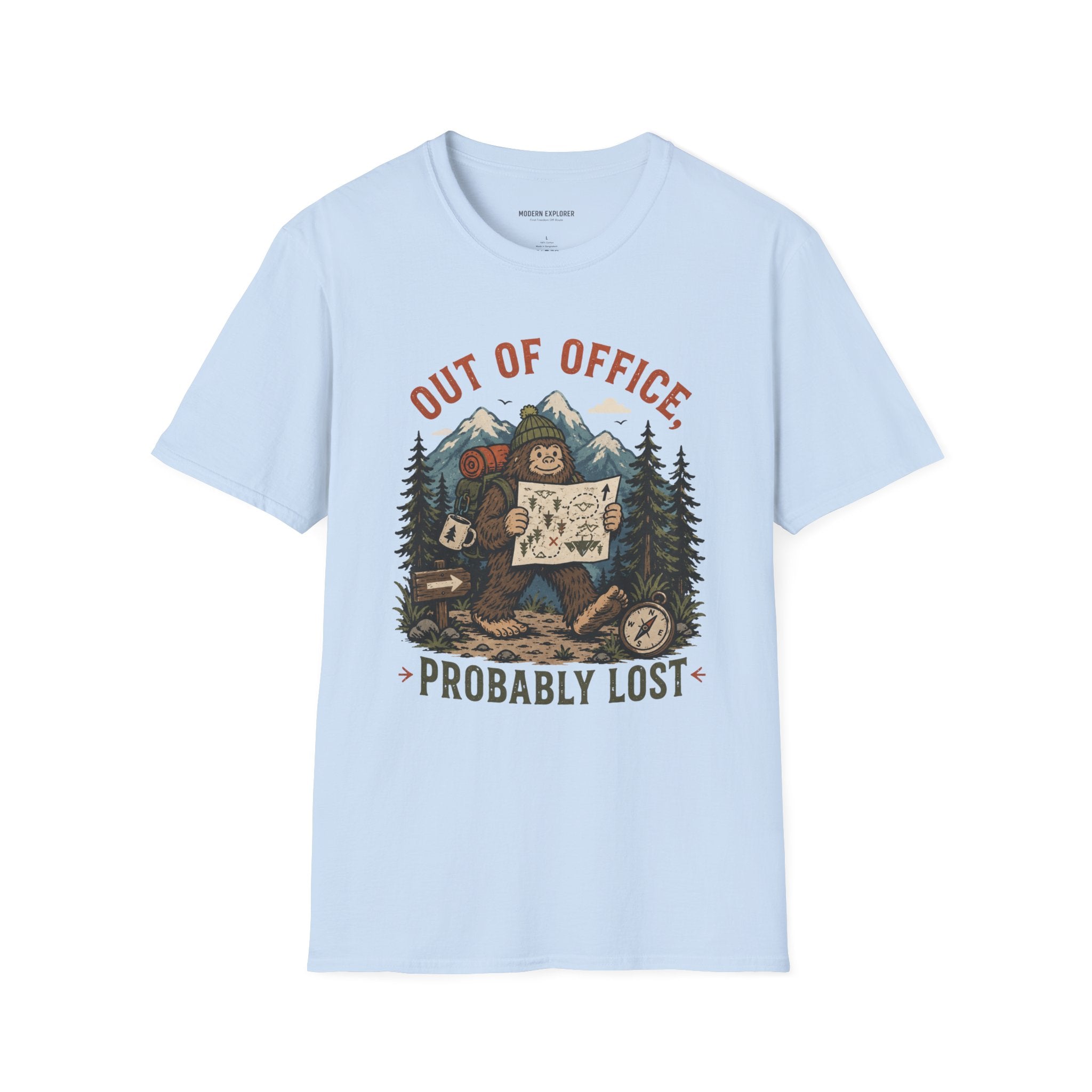 Copy of 'Out of Office, Probably Lost' Adventure Graphic Tee