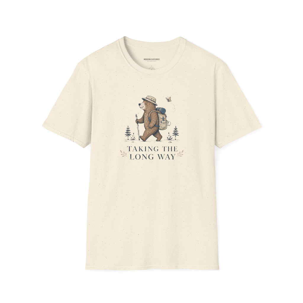 Copy of 'Taking the Long Way' Hiking Bear Graphic Tee