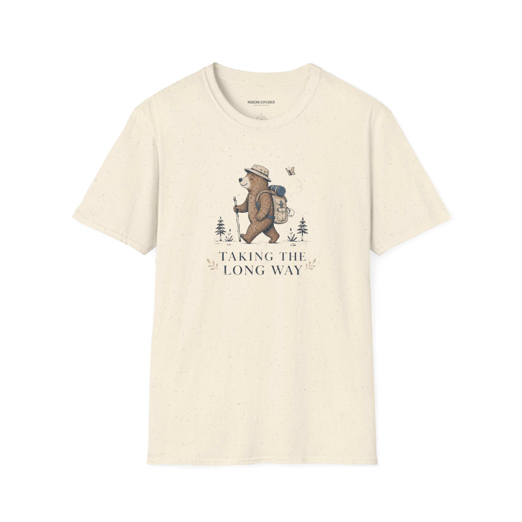 Copy of 'Taking the Long Way' Hiking Bear Graphic Tee