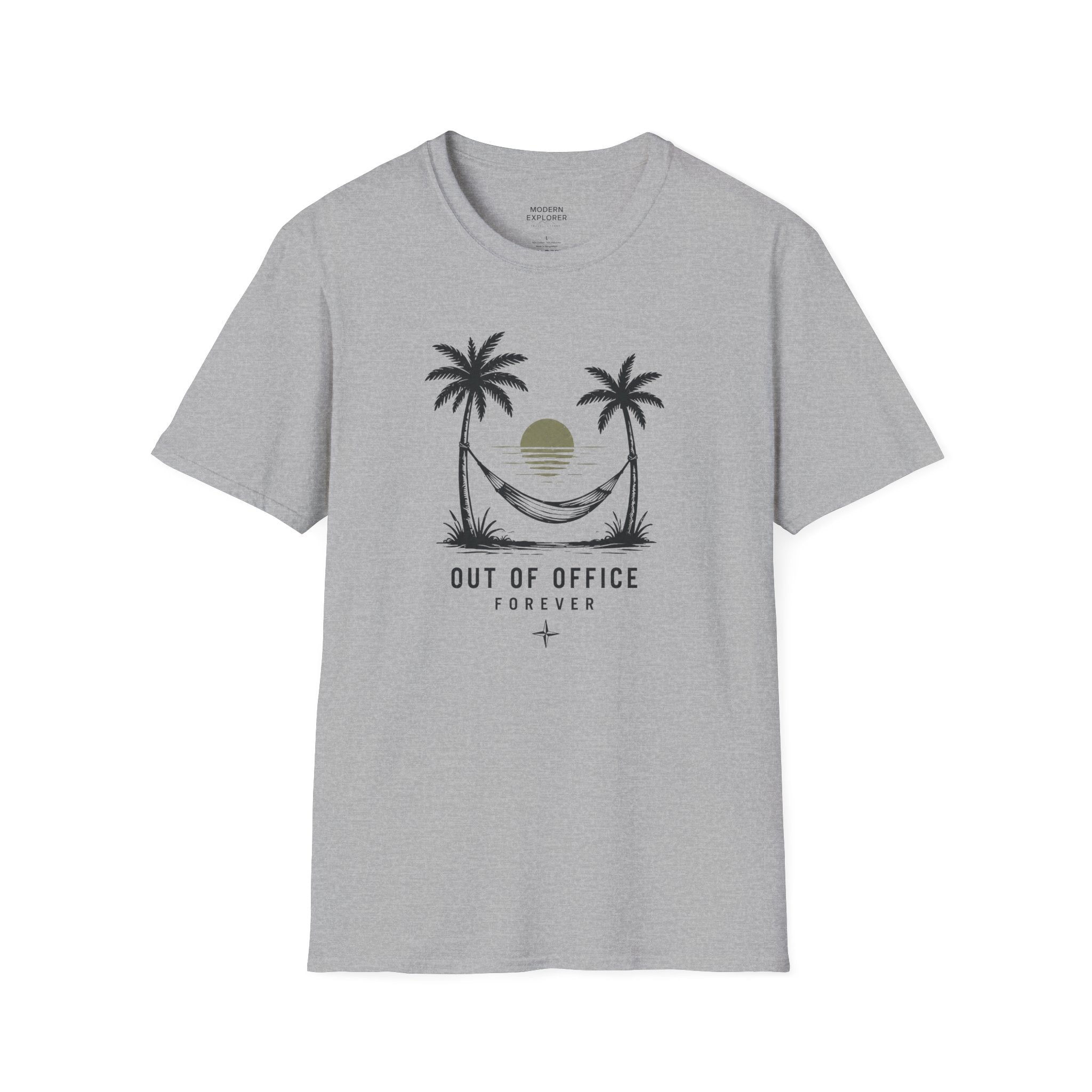 "Out of Office Forever" Sunset Graphic