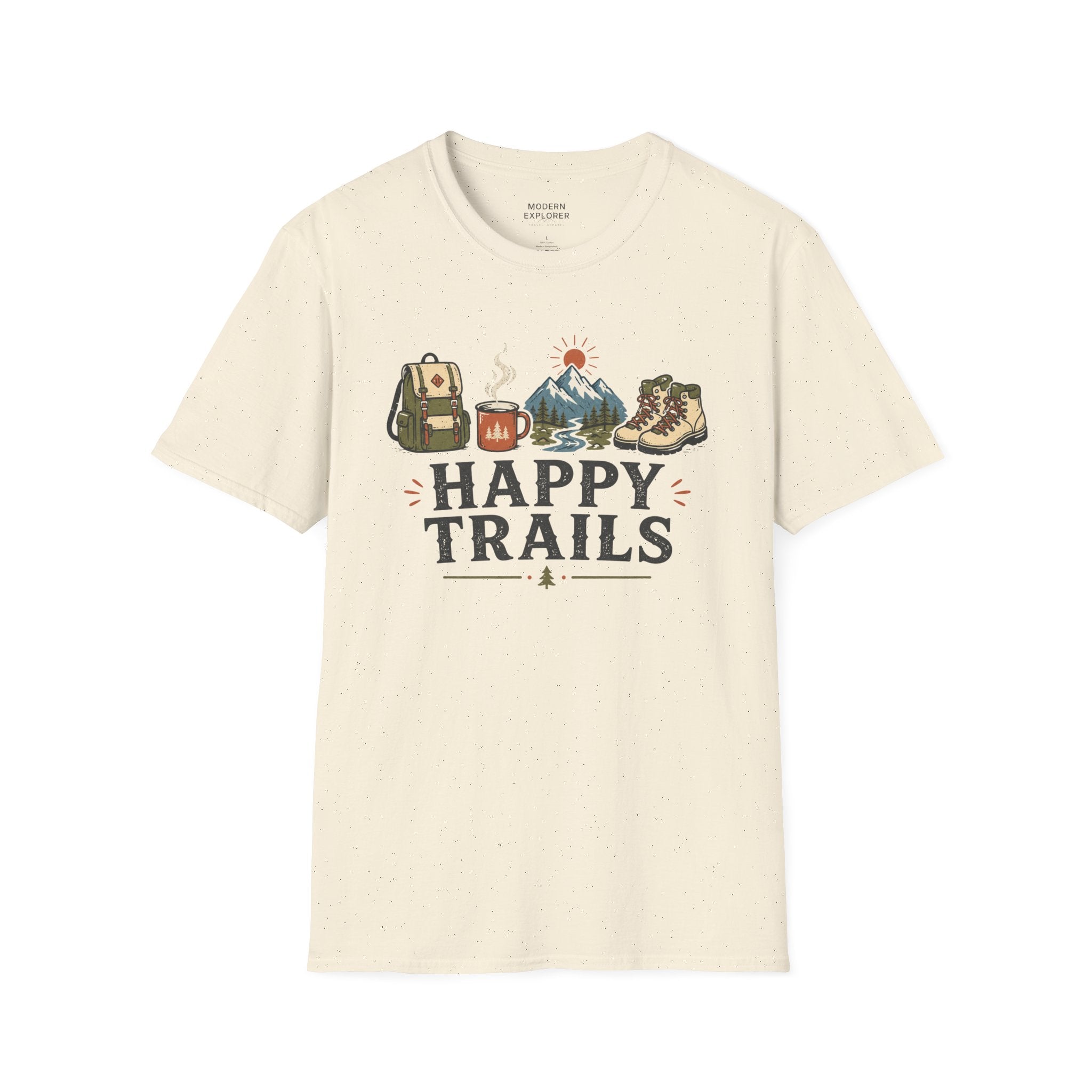 'Happy Trails' Adventure T‑Shirt