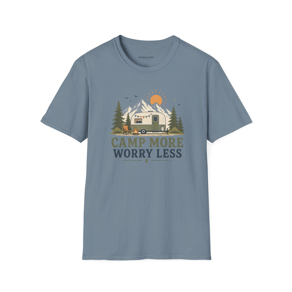 Copy of 'Camp More Worry Less' T-Shirt