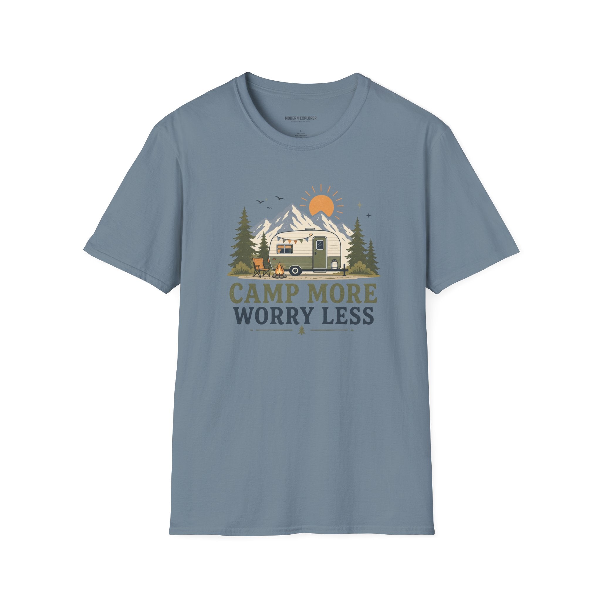 Copy of 'Camp More Worry Less' T-Shirt