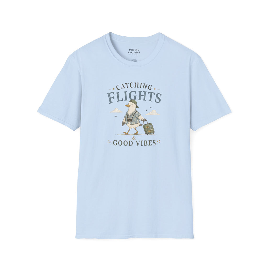 Catching Flights Travel Tee