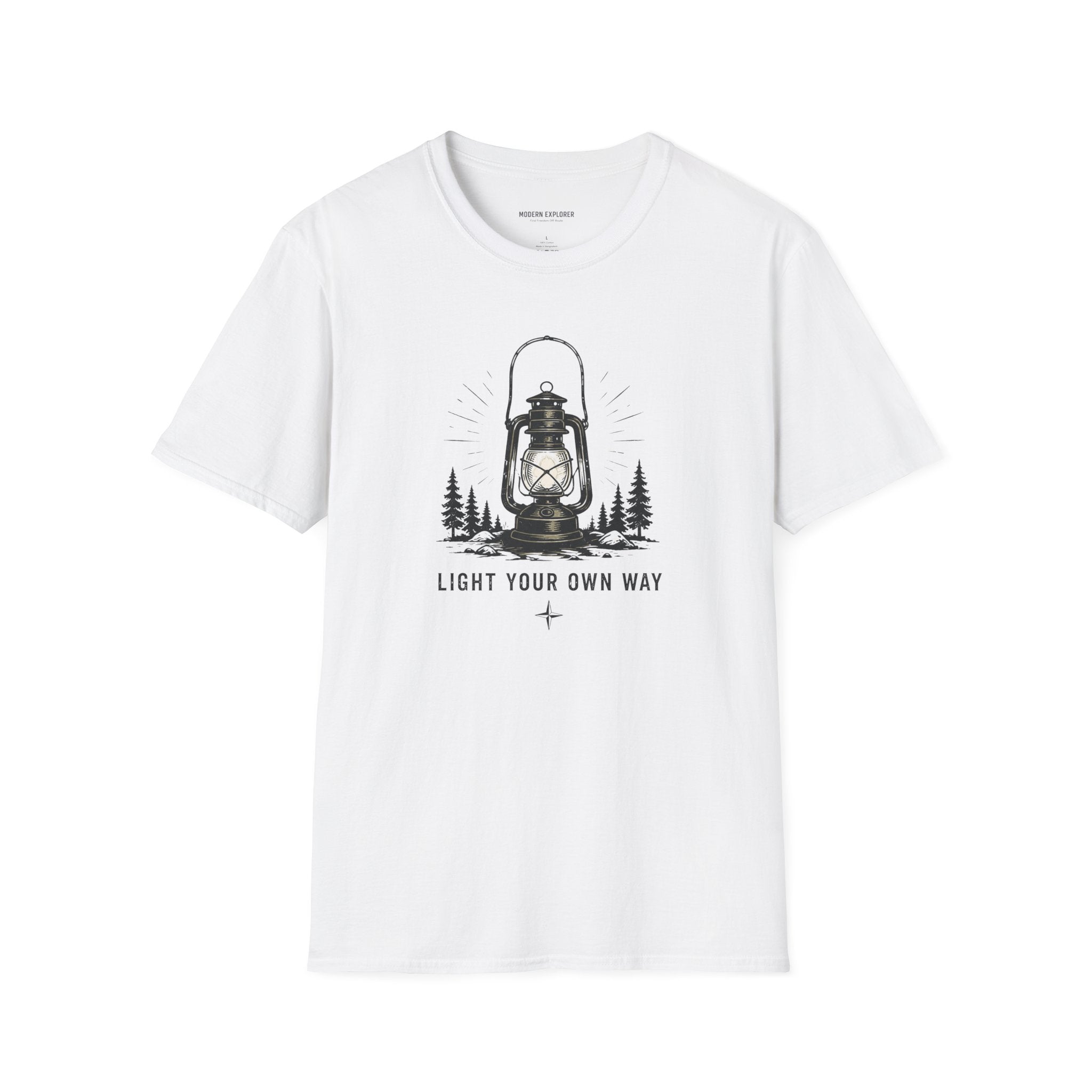 “Light Your Own Way” Vintage Camping Tee