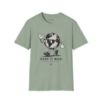 Copy of Keep It Wild Globe Graphic T-Shirt