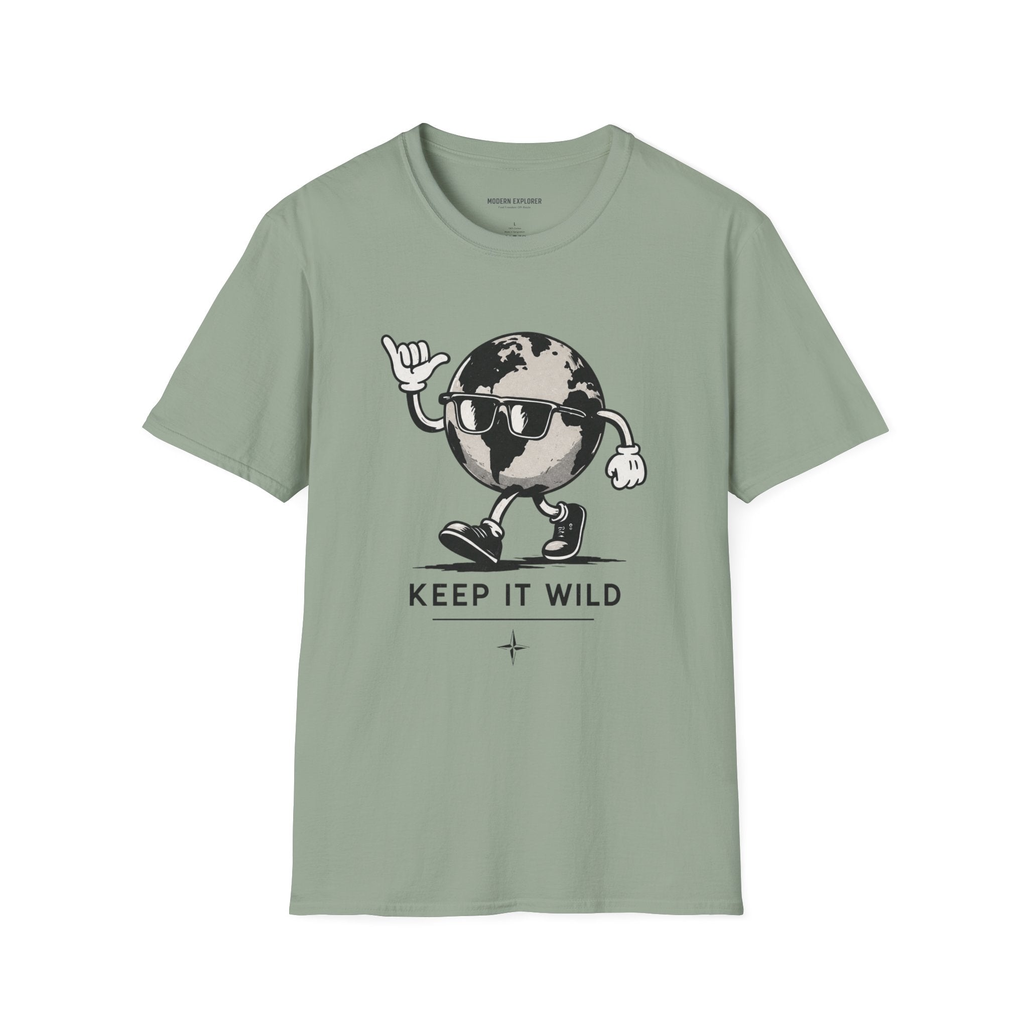 Copy of Keep It Wild Globe Graphic T-Shirt