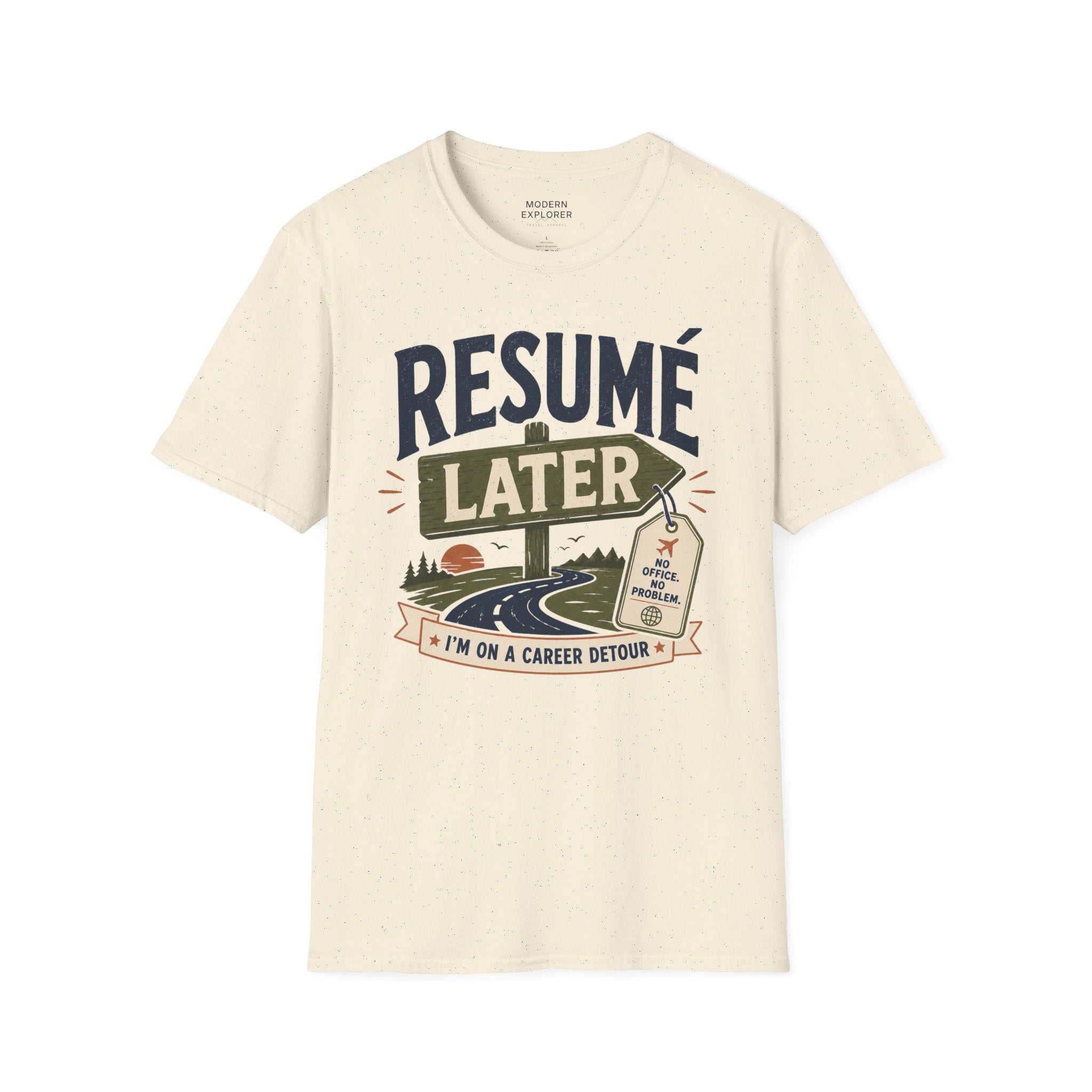 Resume Later Graphic Tee
