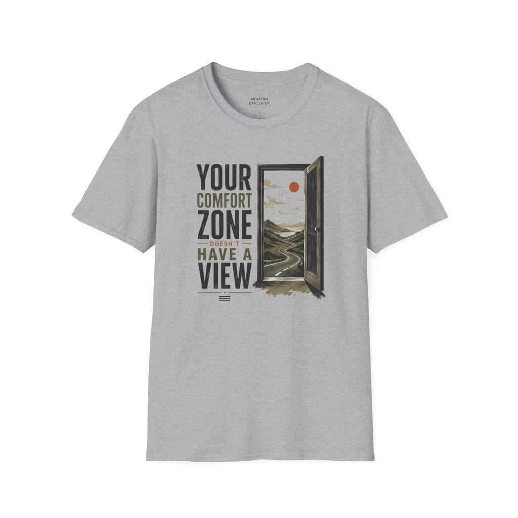 “Your Comfort Zone Doesn’t Have a View” Adventure Tee