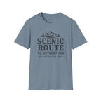 'Scenic Route' Mountain Road Graphic Tee