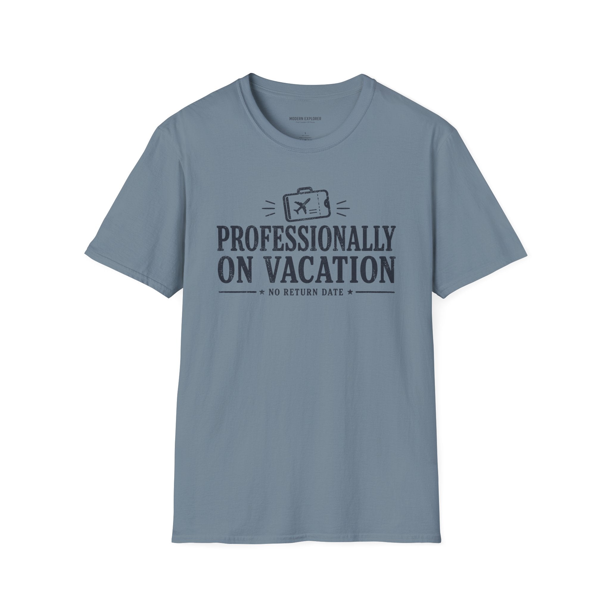 Copy of 'Professionally on Vacation' Graphic Tee
