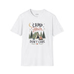 "Camp Hair, Don't Care" Camping Graphic Tee