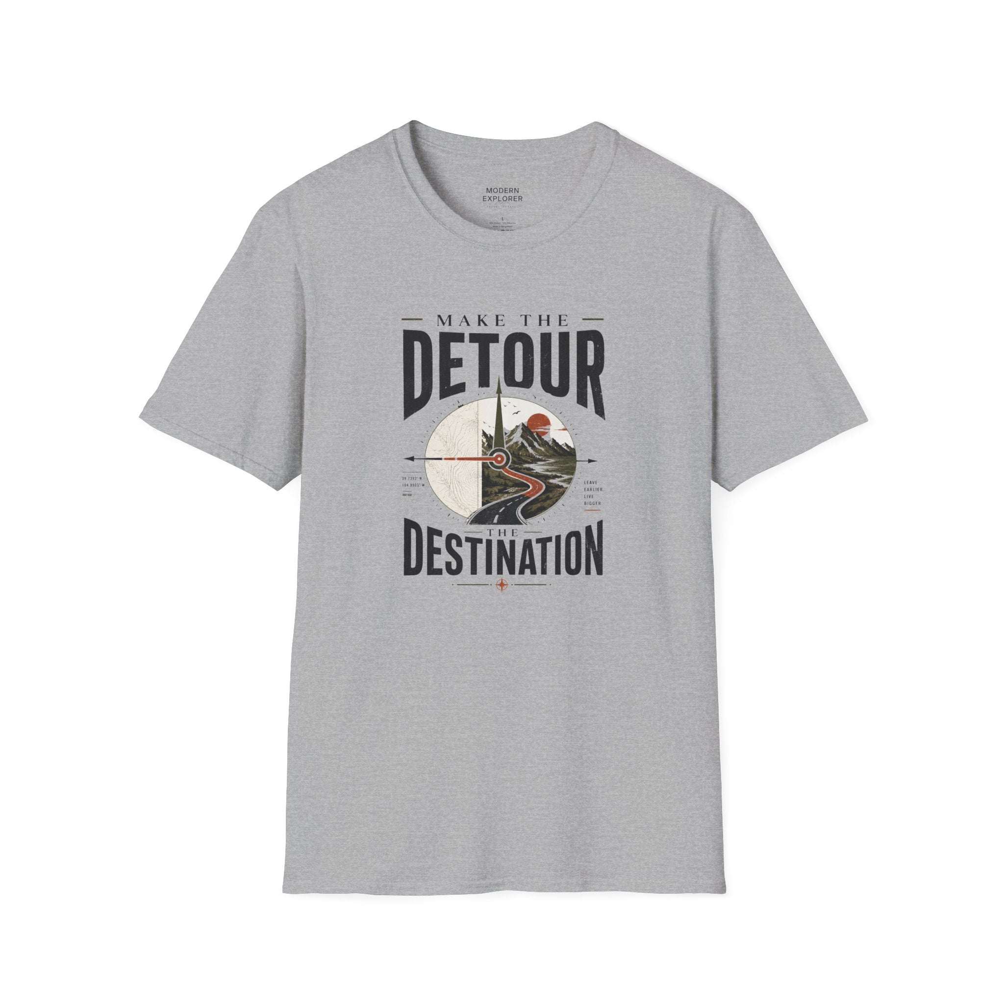 'Make The Detour The Destination' Graphic Tee