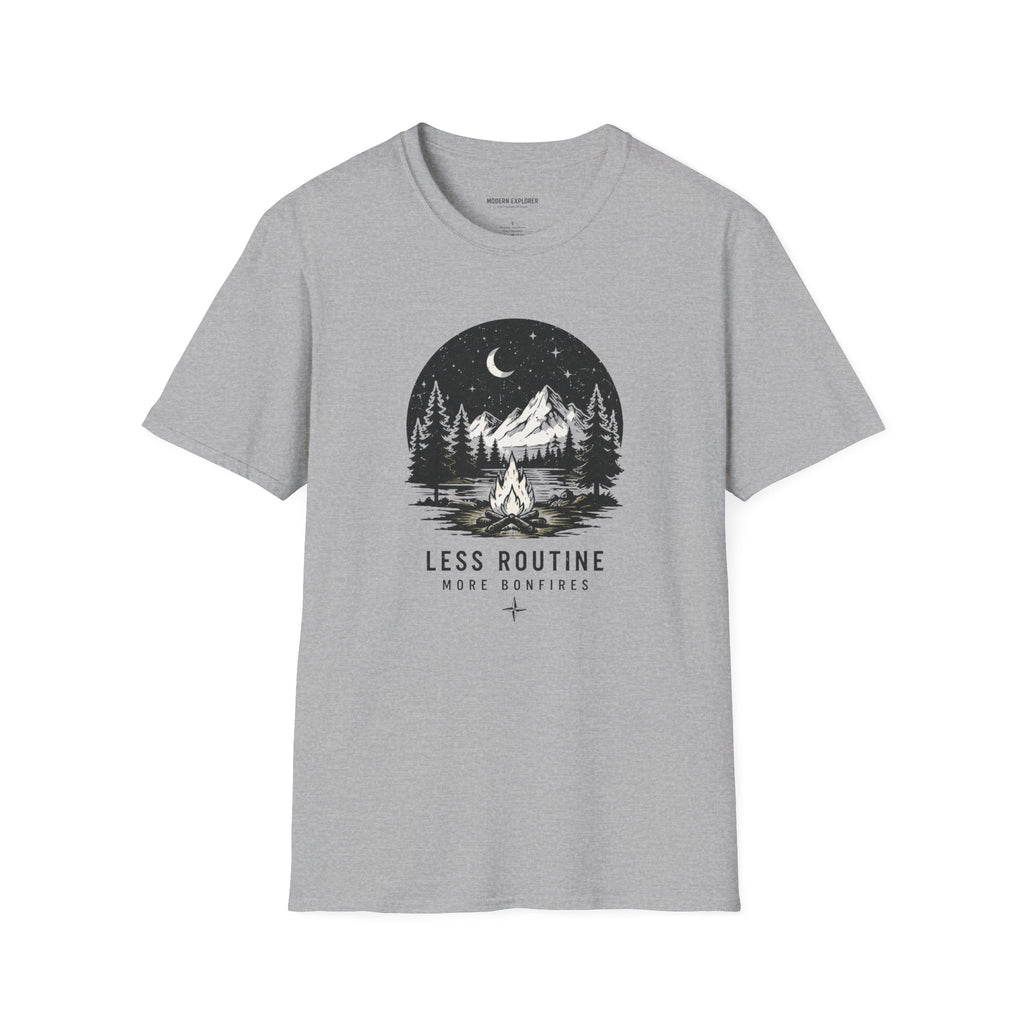'Less Routine, More Adventure' Outdoor Graphic Tee