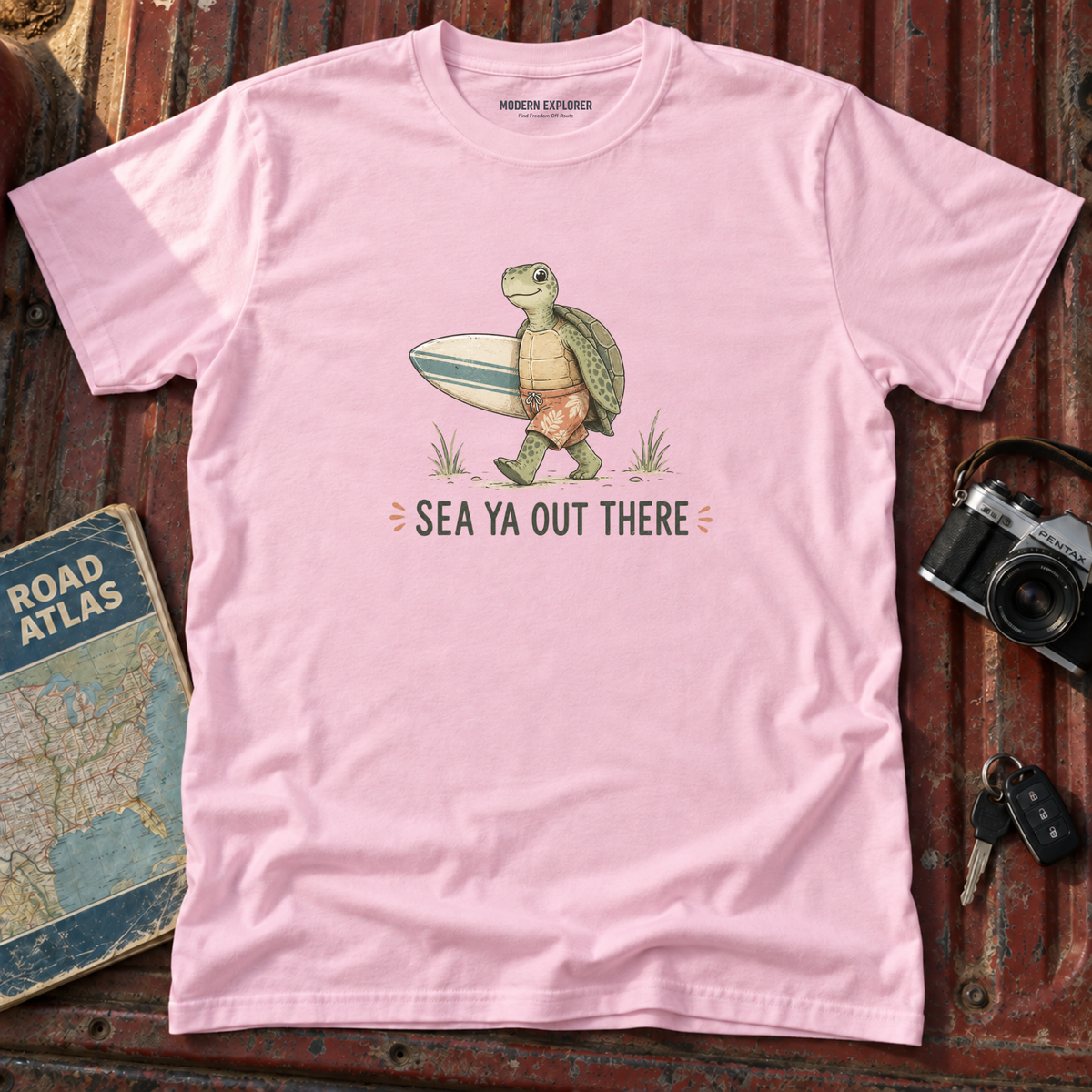 'Sea ya out there' Turtle Tee