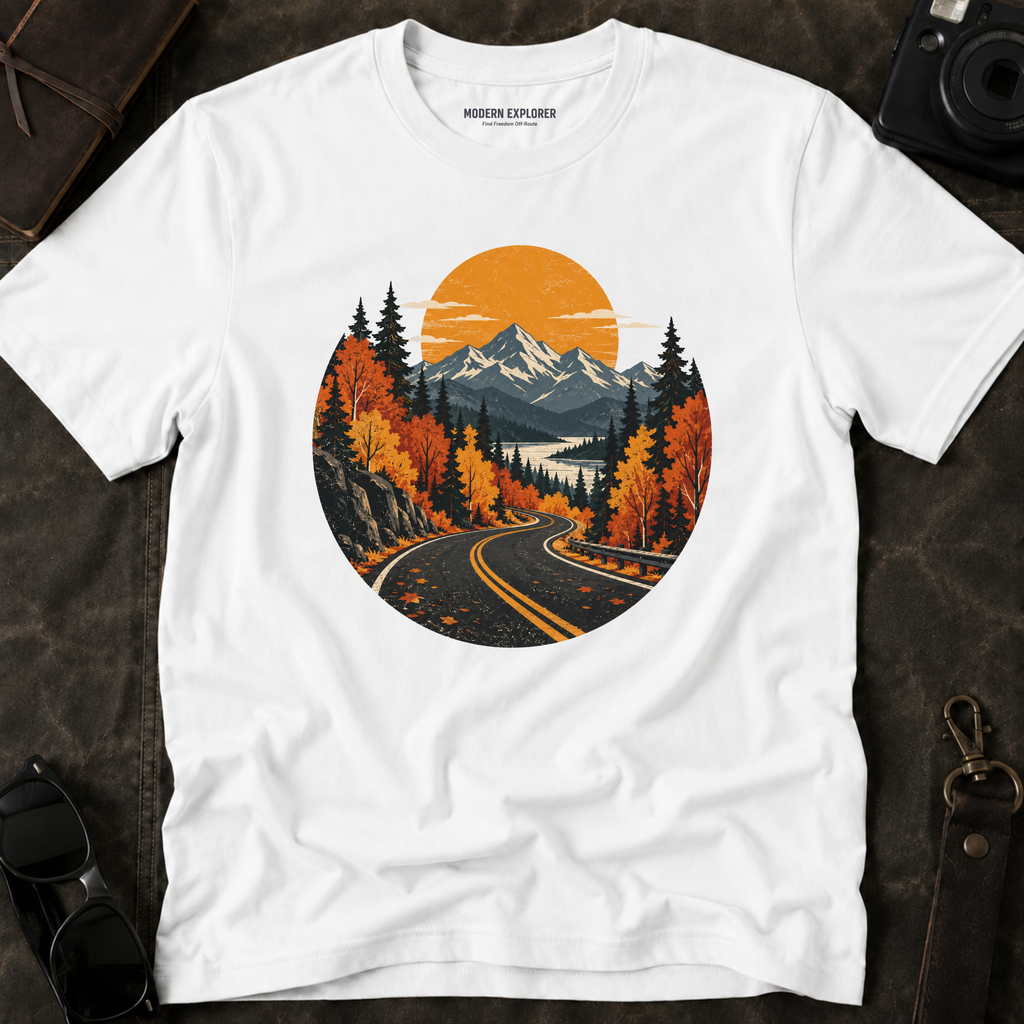 Fall Scenic Sunset T-Shirt