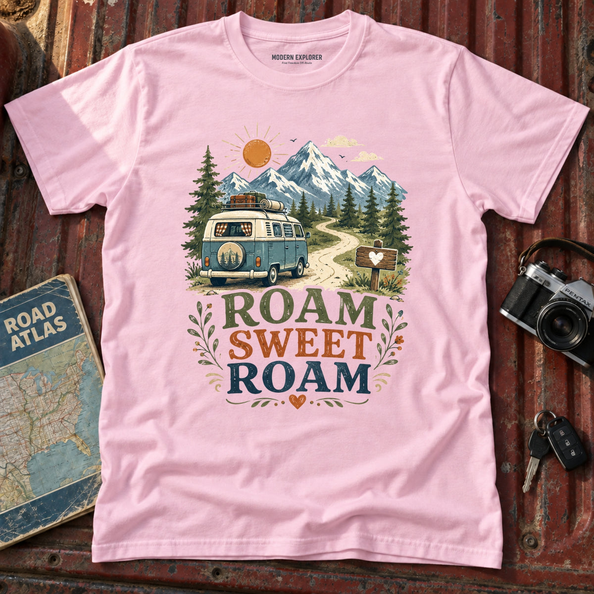 'Roam Sweet Roam' Graphic Tee