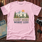 'Camp More Worry Less' T-Shirt