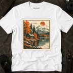 Vintage Mountain Stamp T-Shirt