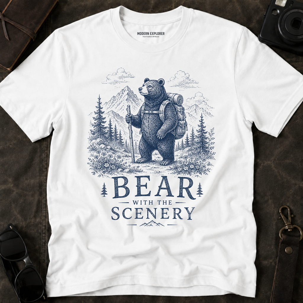 'Bear With The Scenery' Graphic Tee