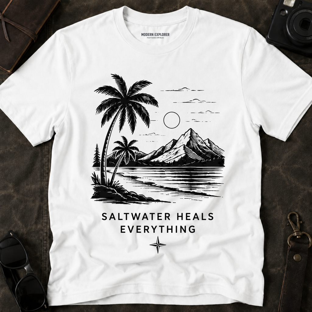 Saltwater Heals Everything Graphic Tee