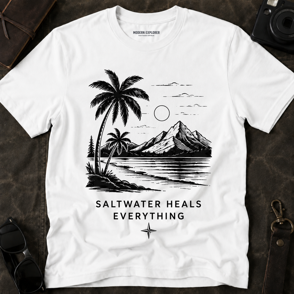 Saltwater Heals Everything Graphic Tee