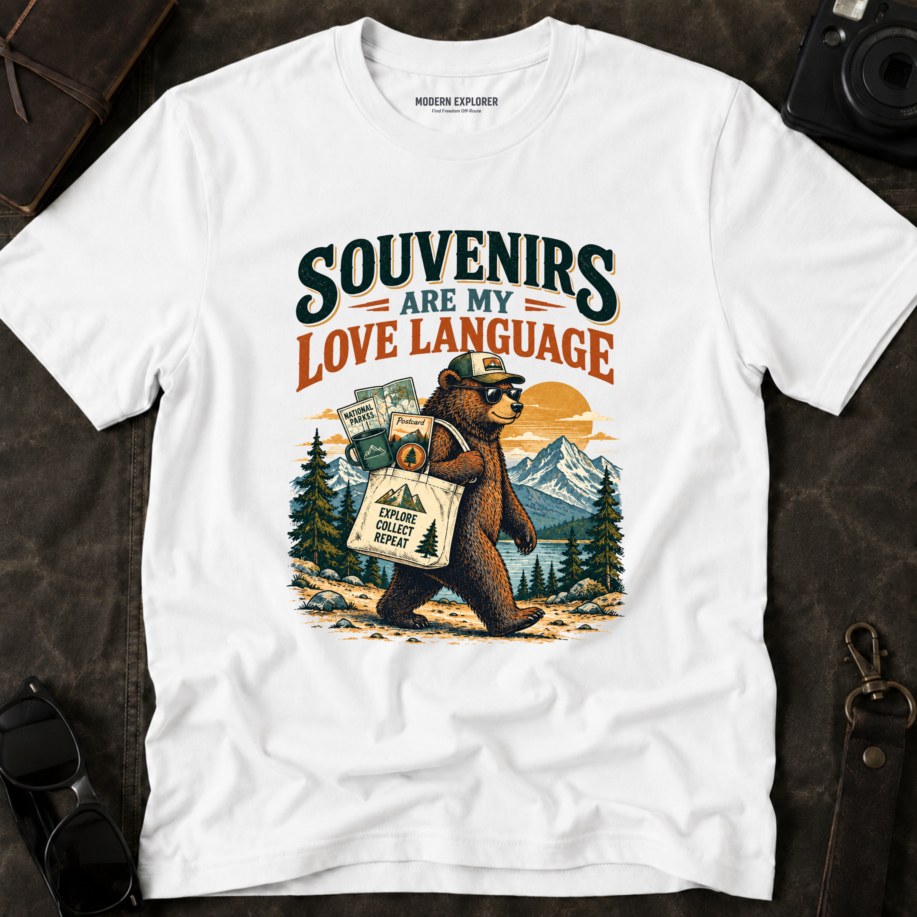 'Souvenirs Are My Love Language' Travel Graphic Tee