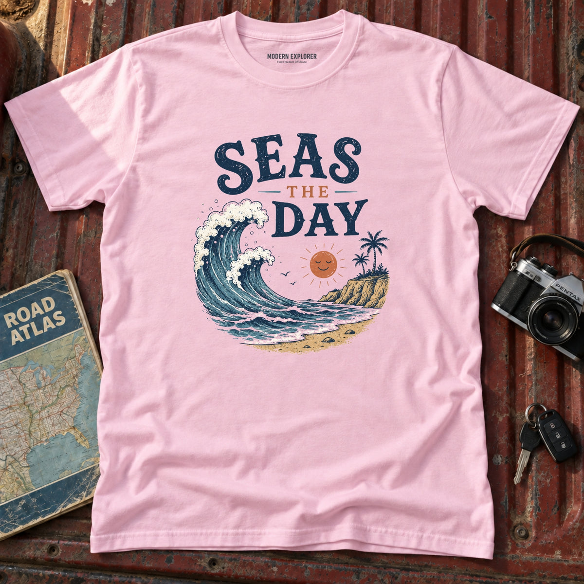 'Seas The Day' Graphic T-Shirt