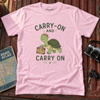 'Carry-On and Carry On' Turtle Travel Tee