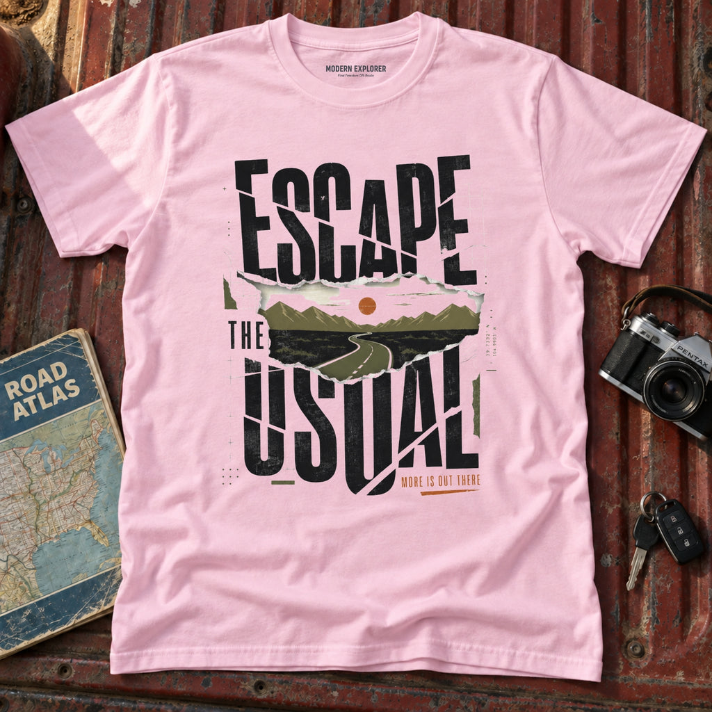 'Escape the Usual' Graphic Tee