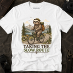 "Taking the Slow Route" Outdoor Adventure Tee