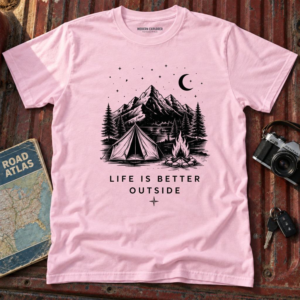 "Life Is Better Outside" Graphic T-Shirt