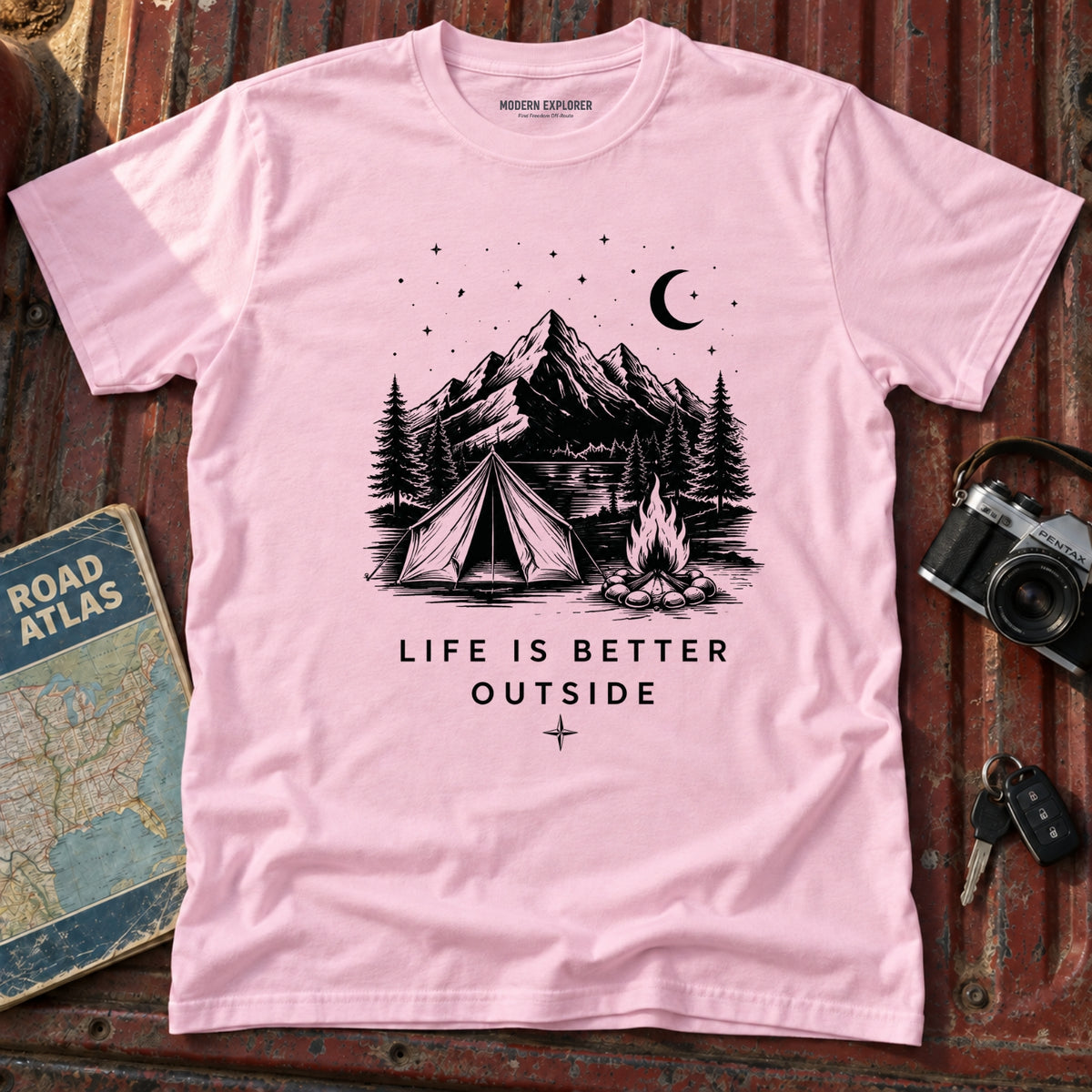 "Life Is Better Outside" Graphic T-Shirt