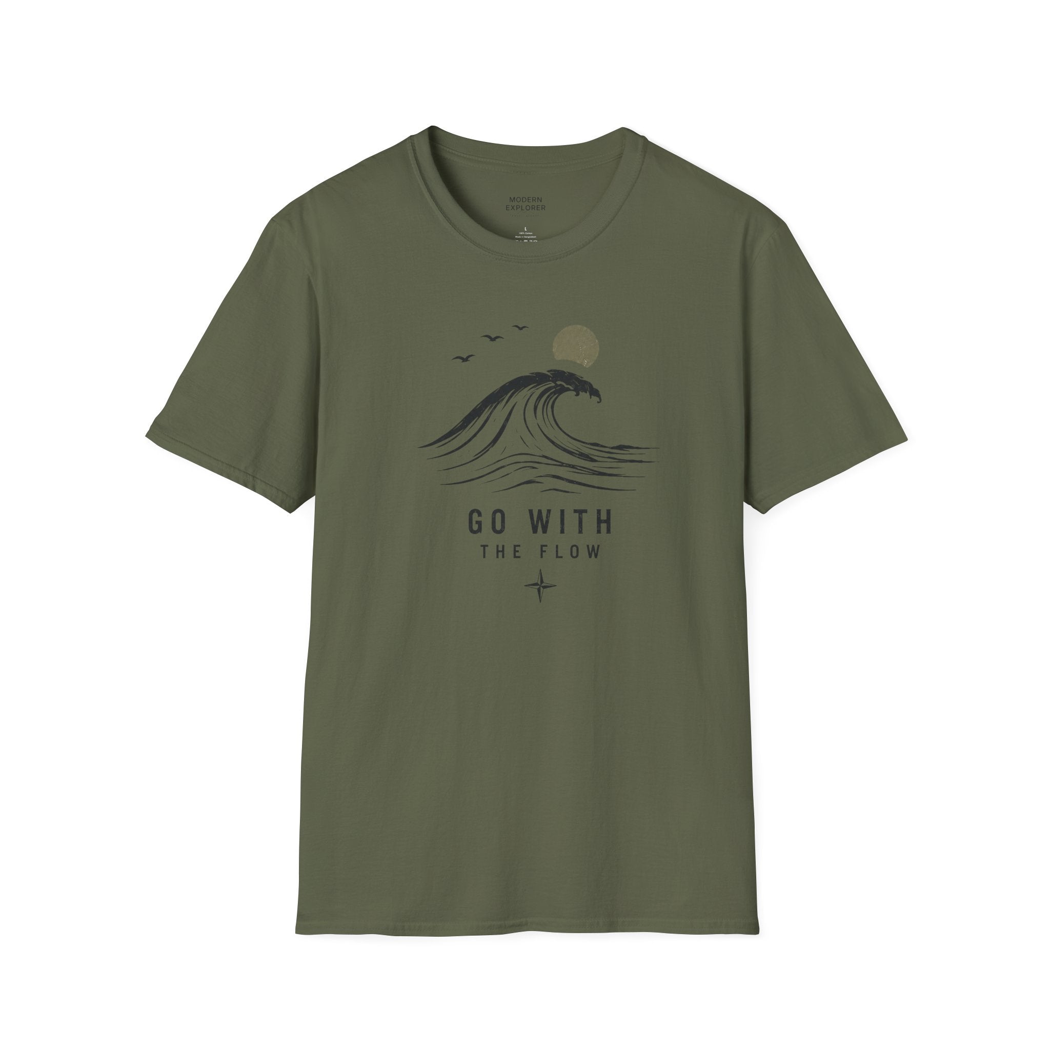 Go With The Flow Wave T‑Shirt