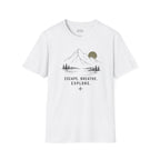 Escape. Breathe. Explore. Graphic Tee
