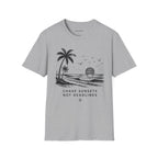 Copy of "Chase Sunsets Not Deadlines" Palm Tree Tee