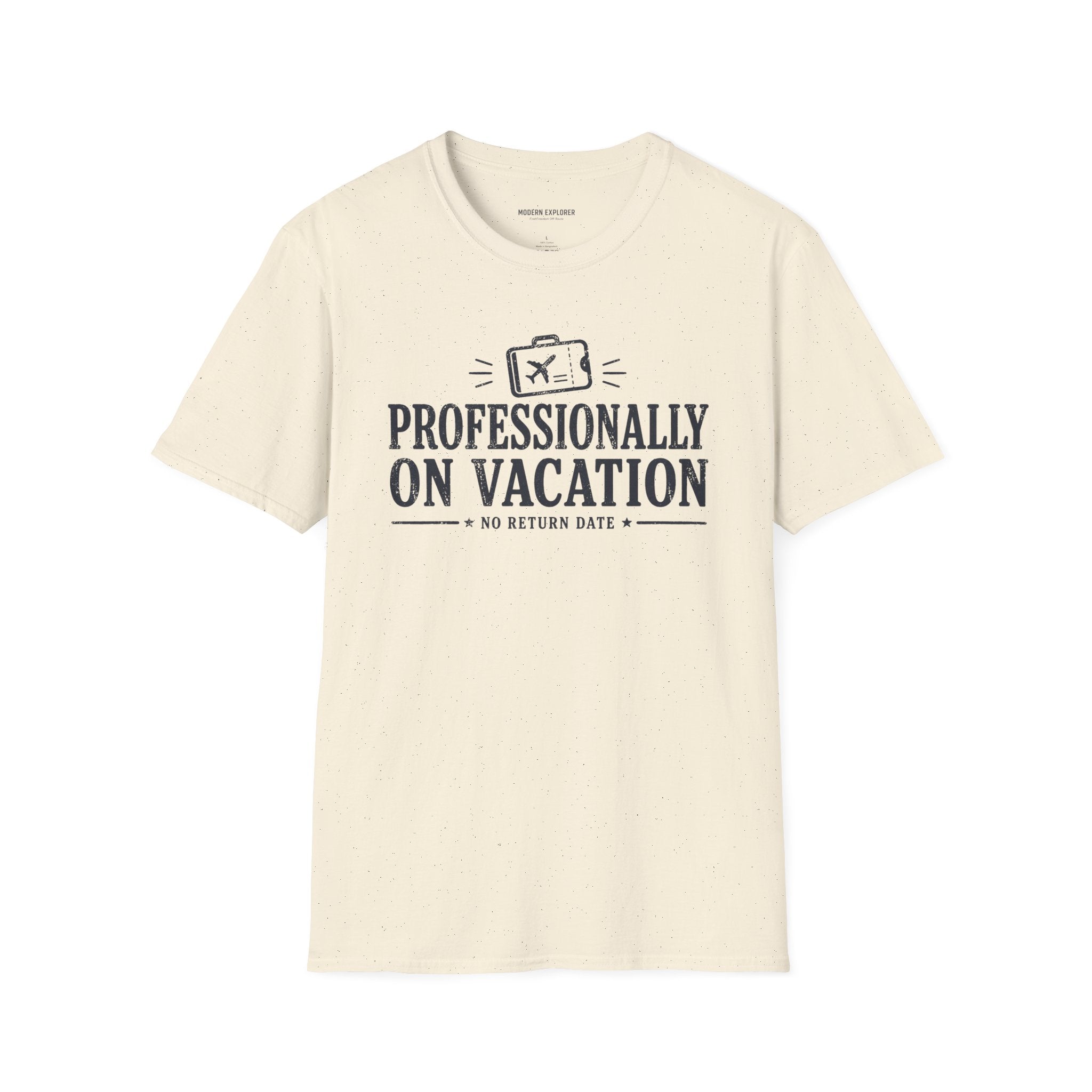 Copy of 'Professionally on Vacation' Graphic Tee