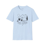 "Home Is Where You Park It" Tent Mountain T-Shirt