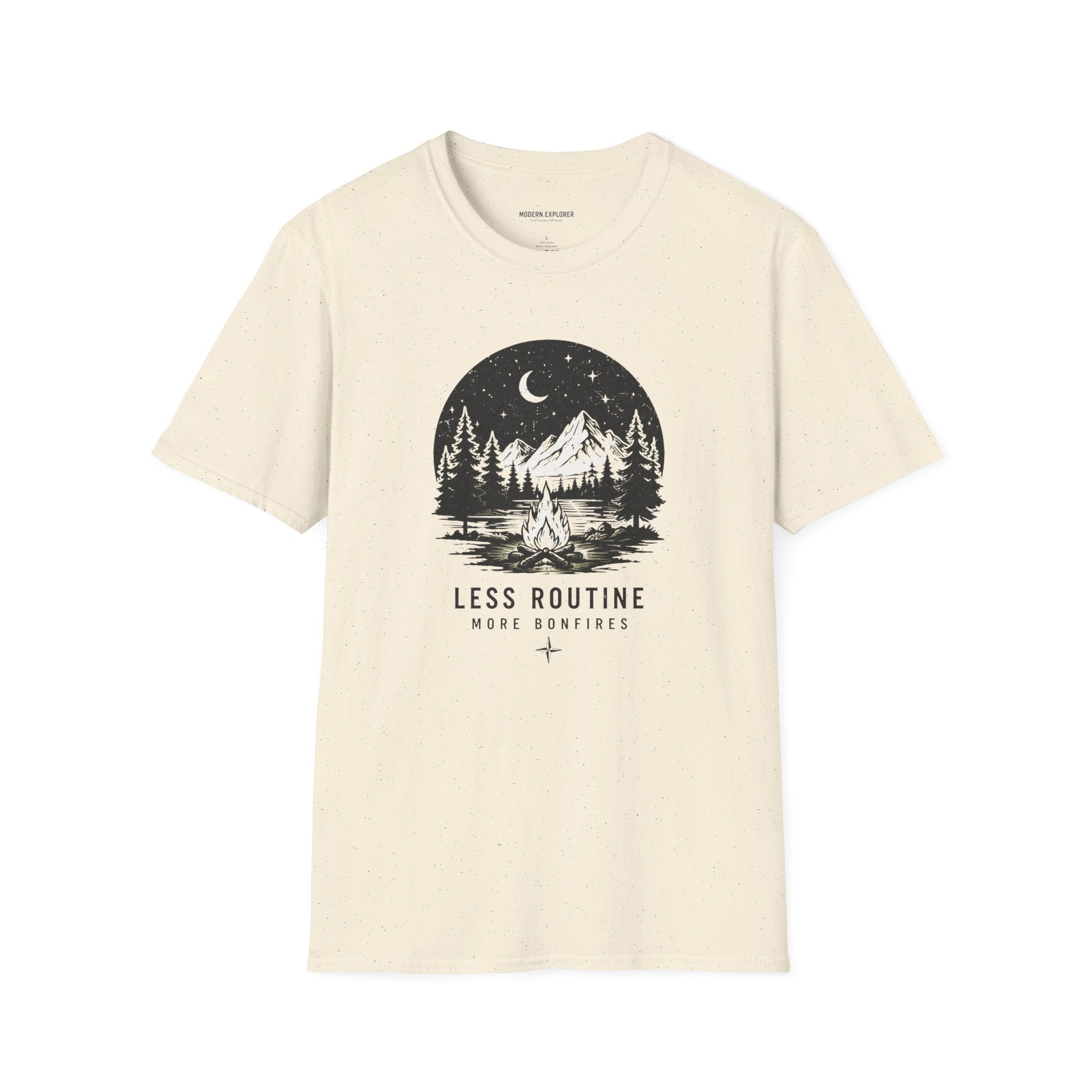 'Less Routine, More Adventure' Outdoor Graphic Tee