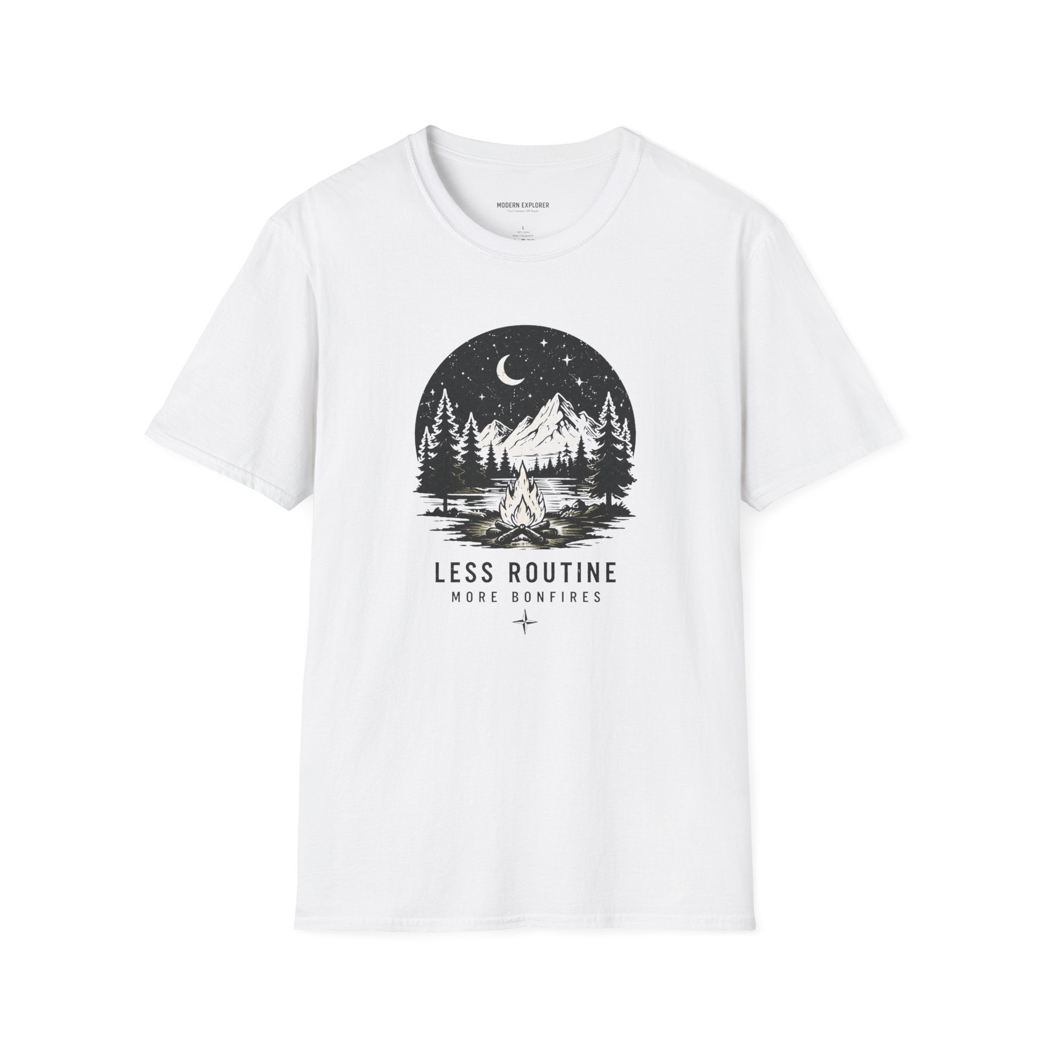 'Less Routine, More Adventure' Outdoor Graphic Tee
